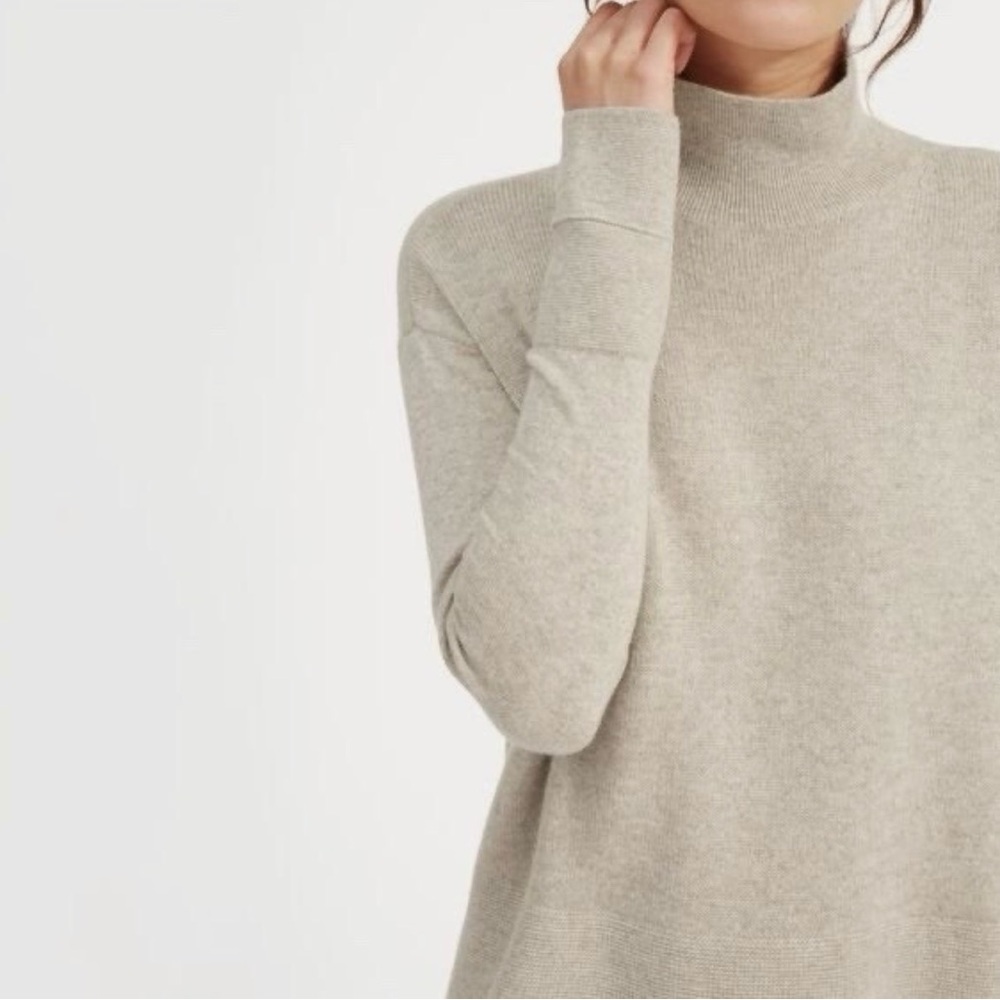 Everlane The Cashmere Square Turtleneck